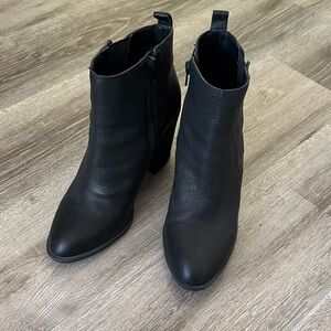 Lucky Brand Black Ankle Booties